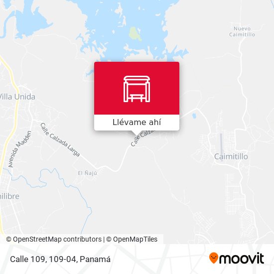 Mapa de Calle 109, 109-04