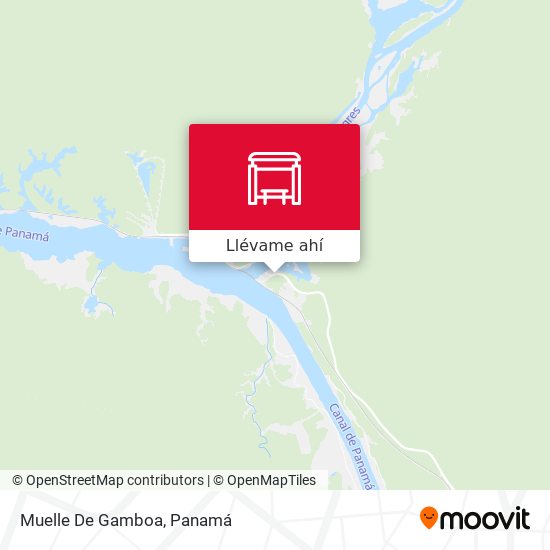 Mapa de Muelle De Gamboa