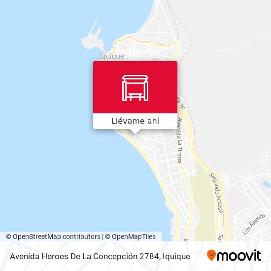 Mapa de Avenida Heroes De La Concepción 2784