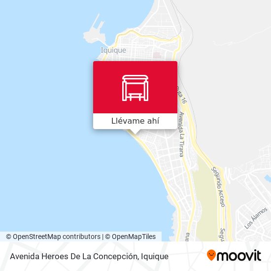Mapa de Avenida Heroes De La Concepción