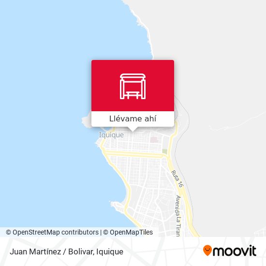 Mapa de Juan Martínez / Bolivar