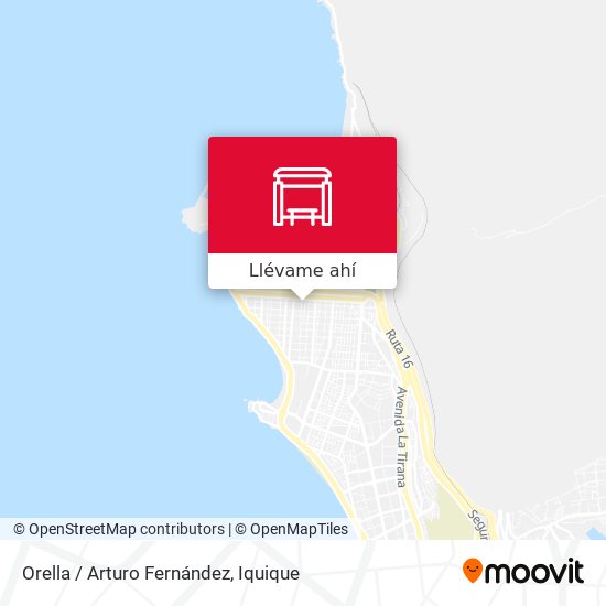 Mapa de Orella / Arturo Fernández