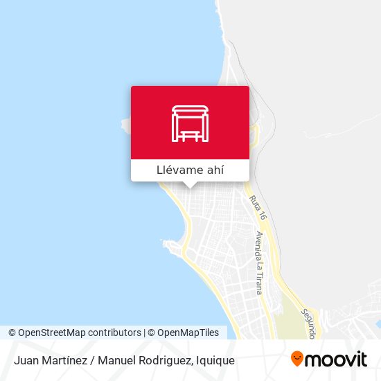 Mapa de Juan Martínez / Manuel Rodriguez