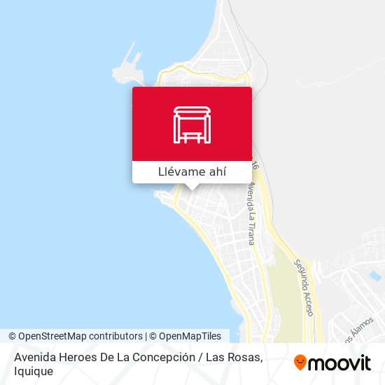 Mapa de Avenida Heroes De La Concepción / Las Rosas