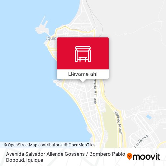 Mapa de Avenida Salvador Allende Gossens / Bombero Pablo Doboud