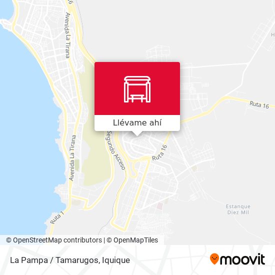 Mapa de La Pampa / Tamarugos