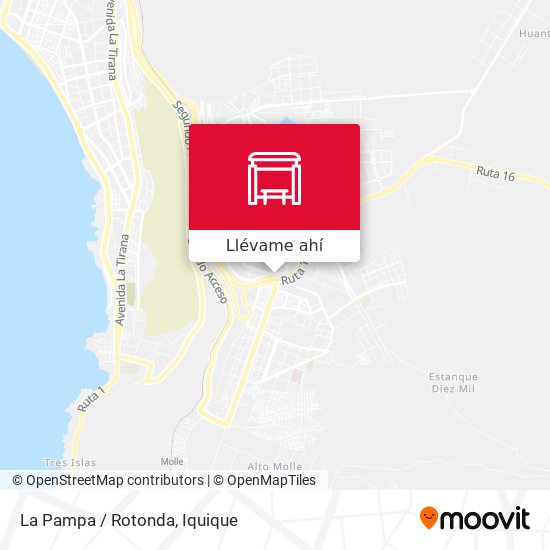 Mapa de La Pampa / Rotonda