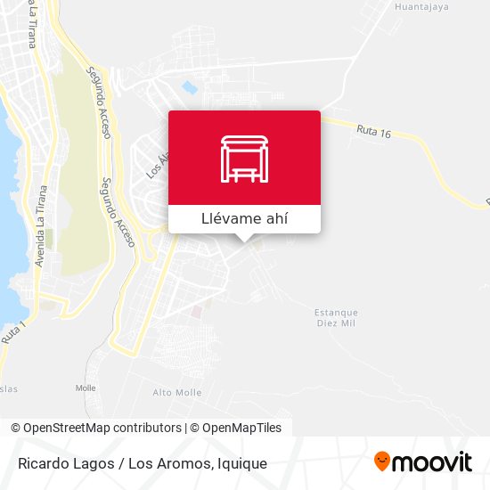 Mapa de Ricardo Lagos / Los Aromos