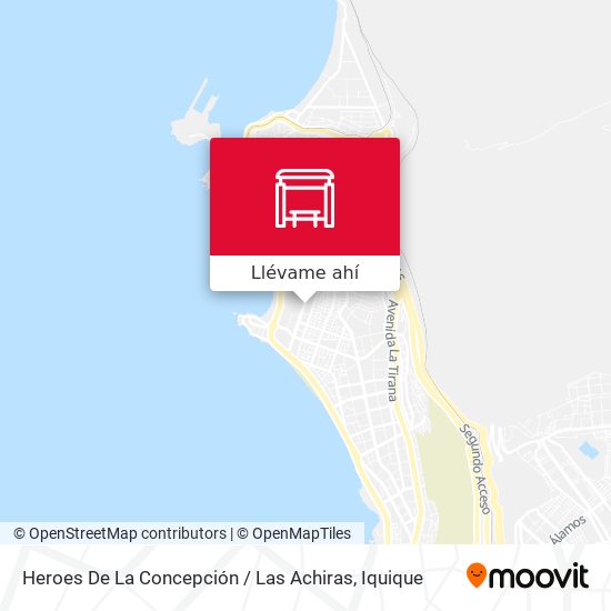 Mapa de Heroes De La Concepción / Las Achiras