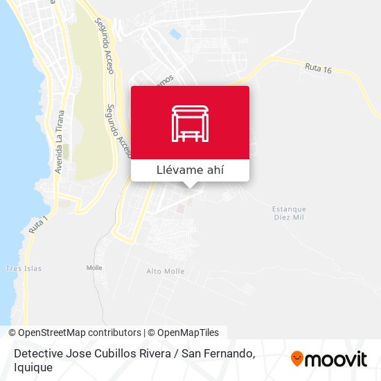 Mapa de Detective Jose Cubillos Rivera / San Fernando