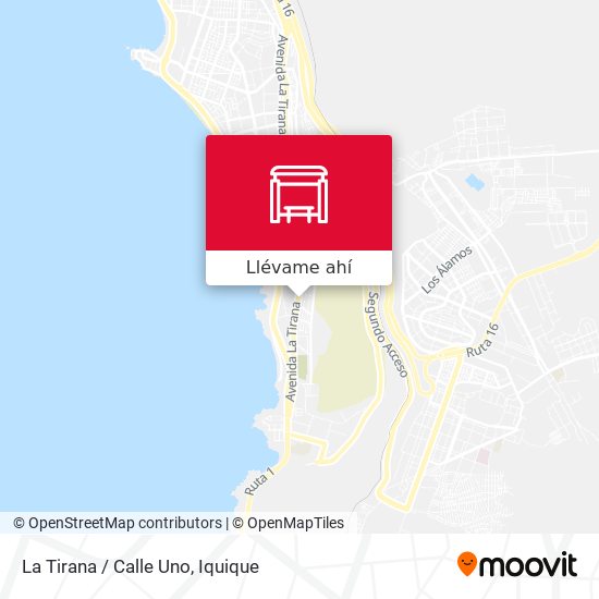 Mapa de La Tirana / Calle Uno