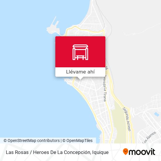 Mapa de Las Rosas / Heroes De La Concepción