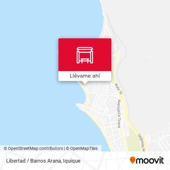 Mapa de Libertad / Barros Arana