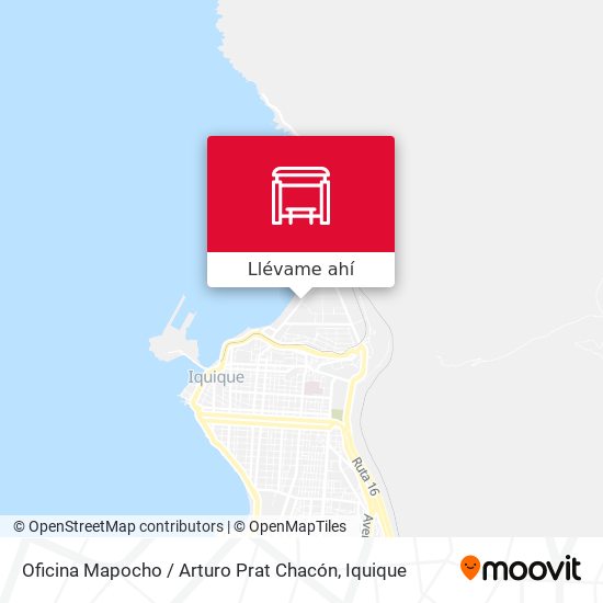 Mapa de Oficina Mapocho / Arturo Prat Chacón