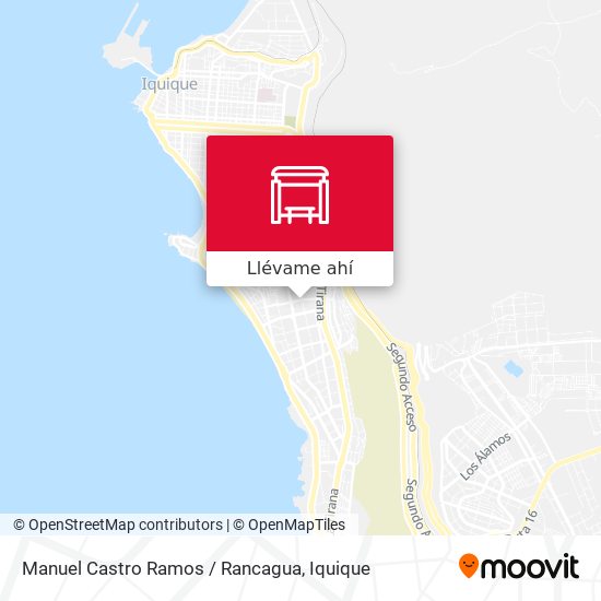 Mapa de Manuel Castro Ramos / Rancagua