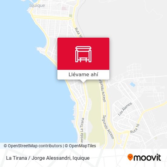 Mapa de La Tirana / Jorge Alessandri