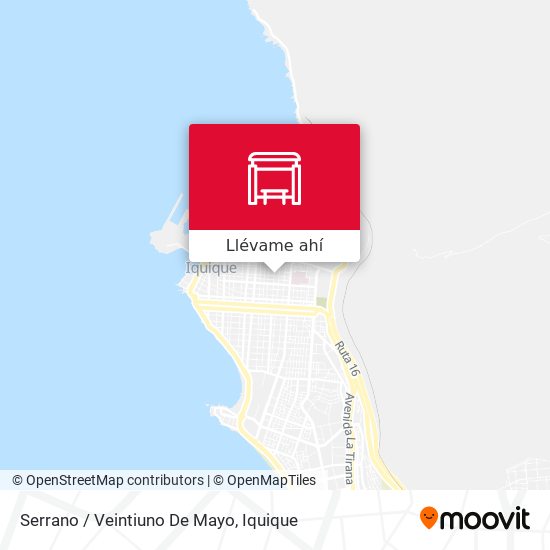 Mapa de Serrano / Veintiuno De Mayo