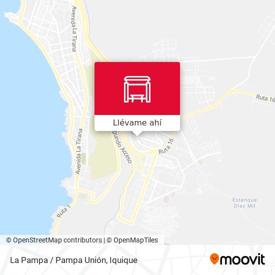 Mapa de La Pampa / Pampa Unión