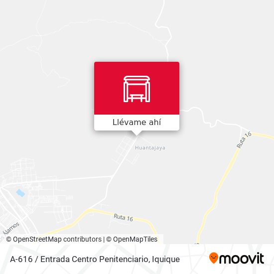 Mapa de A-616 / Entrada Centro Penitenciario