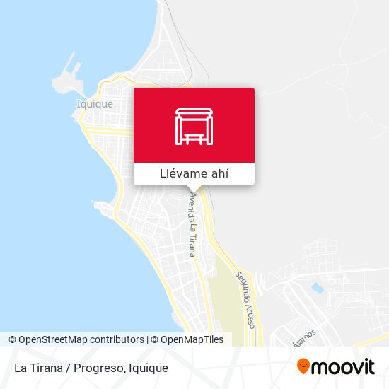 Mapa de La Tirana / Progreso