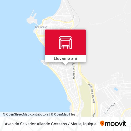Mapa de Avenida Salvador Allende Gossens / Maule