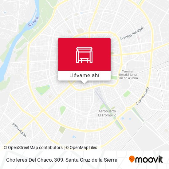 Mapa de Choferes Del Chaco, 309