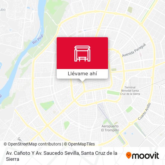 Mapa de Av. Cañoto Y Av. Saucedo Sevilla