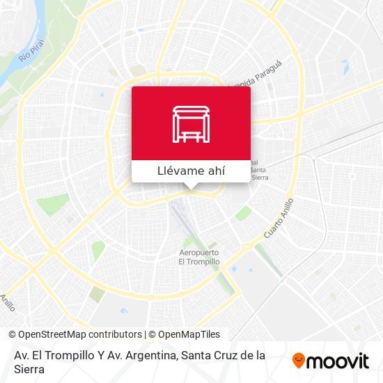 Mapa de Av. El Trompillo Y Av. Argentina