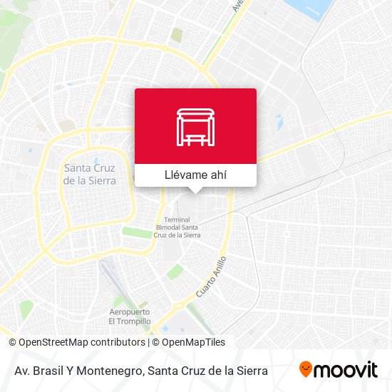 Mapa de Av. Brasil Y Montenegro