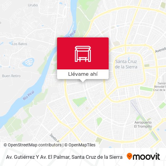 Mapa de Av. Gutiérrez Y Av. El Palmar