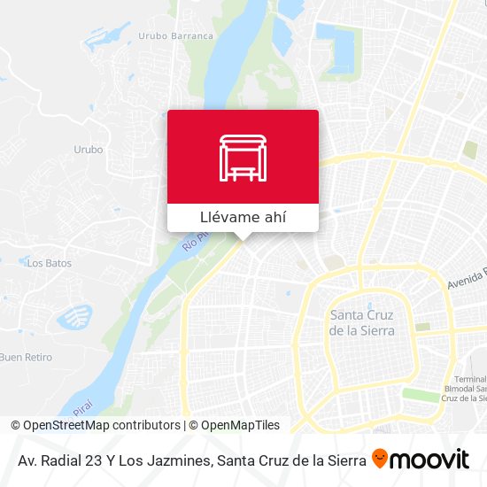 Mapa de Av. Radial 23 Y Los Jazmines