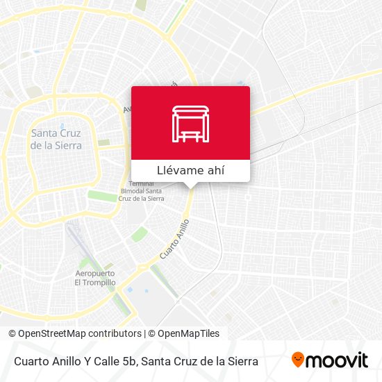 Mapa de Cuarto Anillo Y Calle 5b