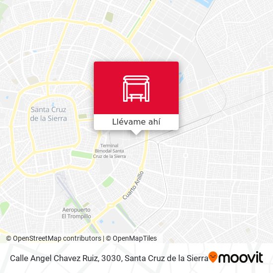 Mapa de Calle Angel Chavez Ruiz, 3030