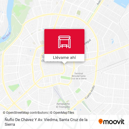 Mapa de Ñuflo De Chávez Y Av. Viedma