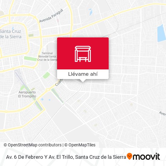 Mapa de Av. 6 De Febrero Y Av. El Trillo