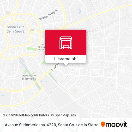 Mapa de Avenue Sudamericana, 4220