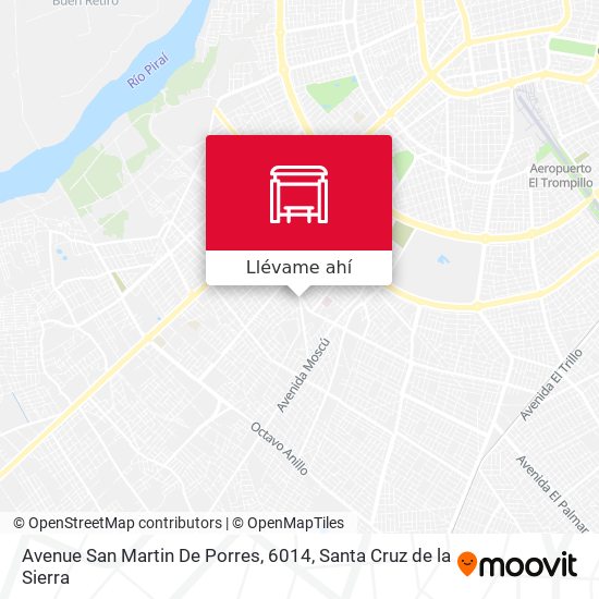 Mapa de Avenue San Martin De Porres, 6014