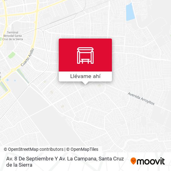 Mapa de Av. 8 De Septiembre Y Av. La Campana