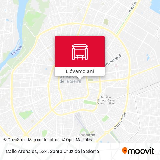 Mapa de Calle Arenales, 524