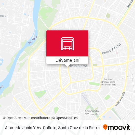 Mapa de Alameda Junín Y Av. Cañoto