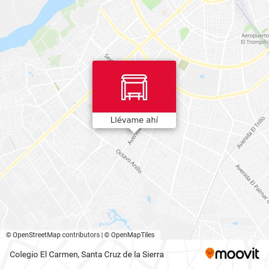 Mapa de Colegio El Carmen