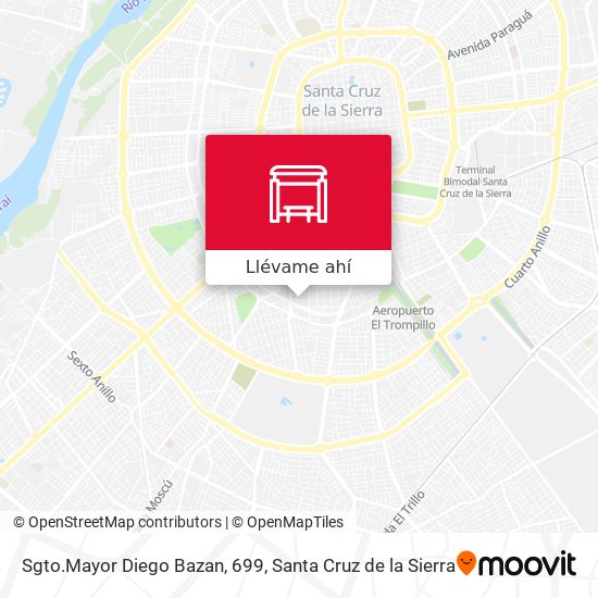 Mapa de Sgto.Mayor Diego Bazan, 699