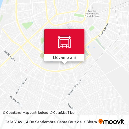 Mapa de Calle Y Av. 14 De Septiembre