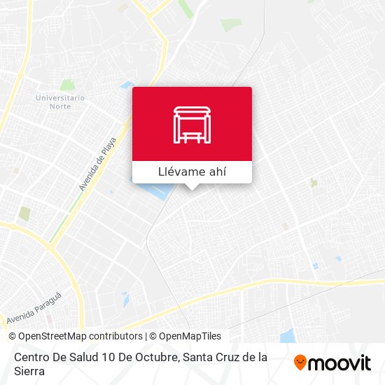 Mapa de Centro De Salud 10 De Octubre