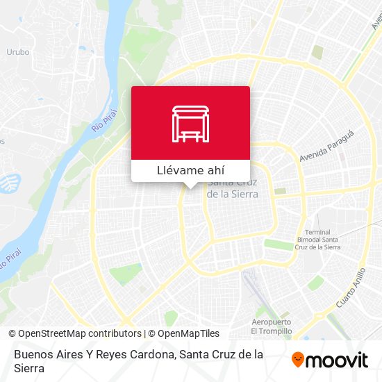 Mapa de Buenos Aires Y Reyes Cardona