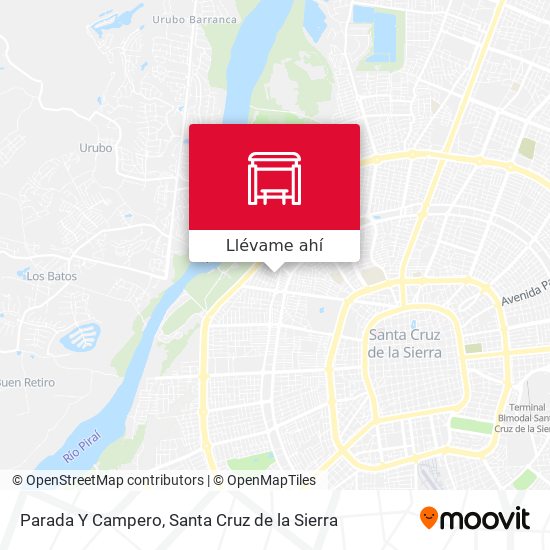 Mapa de Parada Y Campero