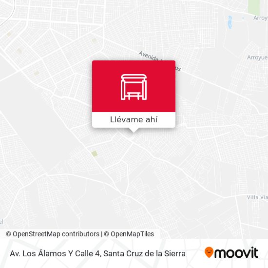 Mapa de Av. Los Álamos Y Calle 4