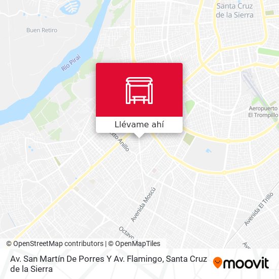 Mapa de Av. San Martín De Porres Y Av. Flamingo