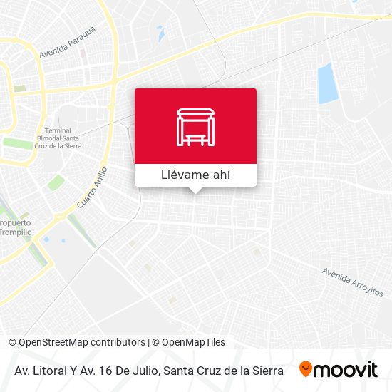 Mapa de Av. Litoral Y Av. 16 De Julio