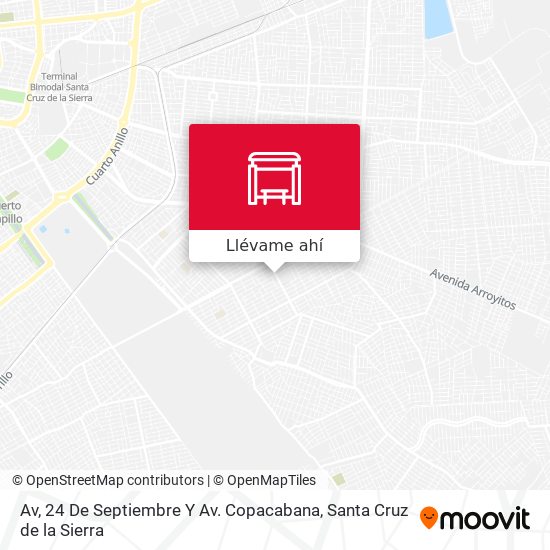 Mapa de Av, 24 De Septiembre Y Av. Copacabana